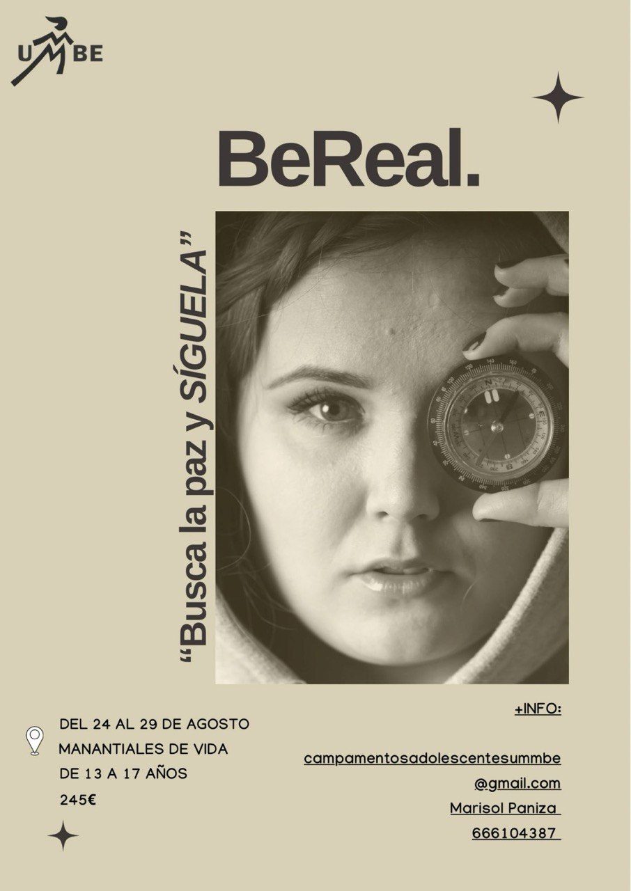 2026-08-24 Campamento adolescentes BeReal